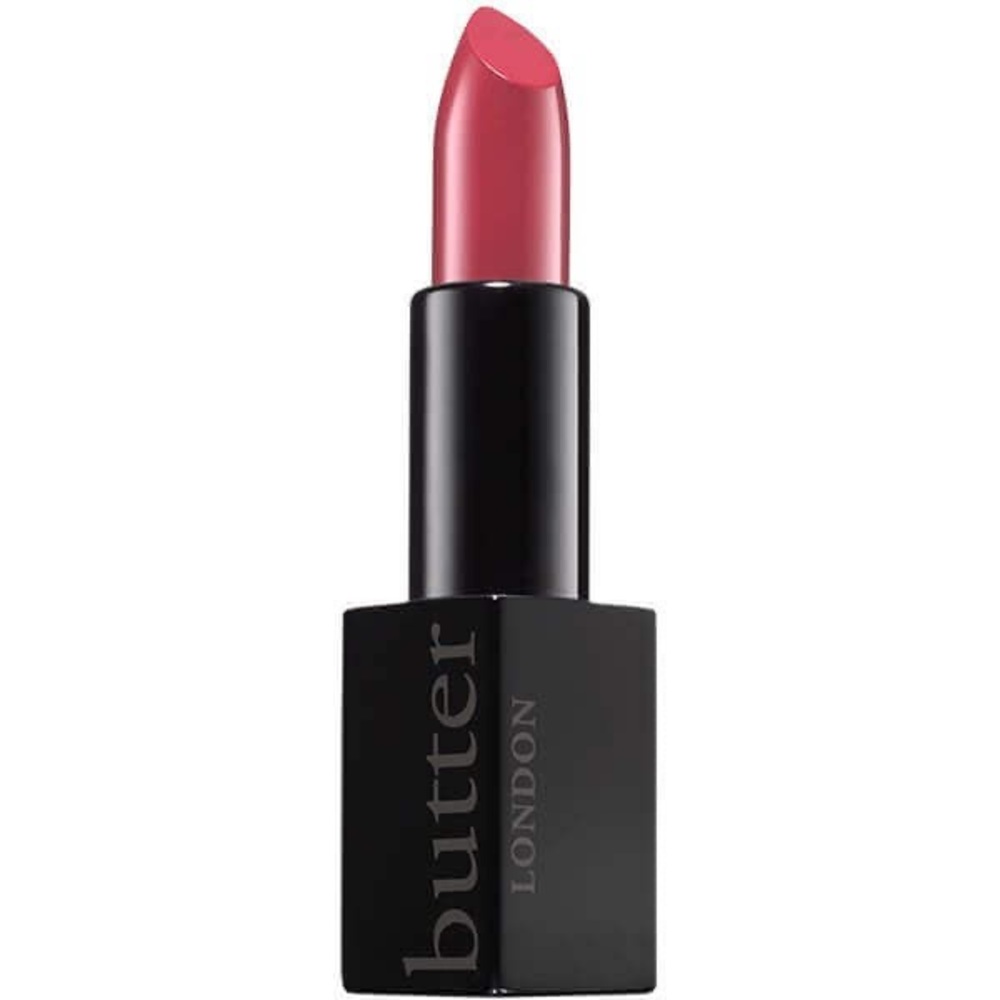 NIB butter LONDON Plush Rush Lipstick - Fab
A rose creme plumping lipstick